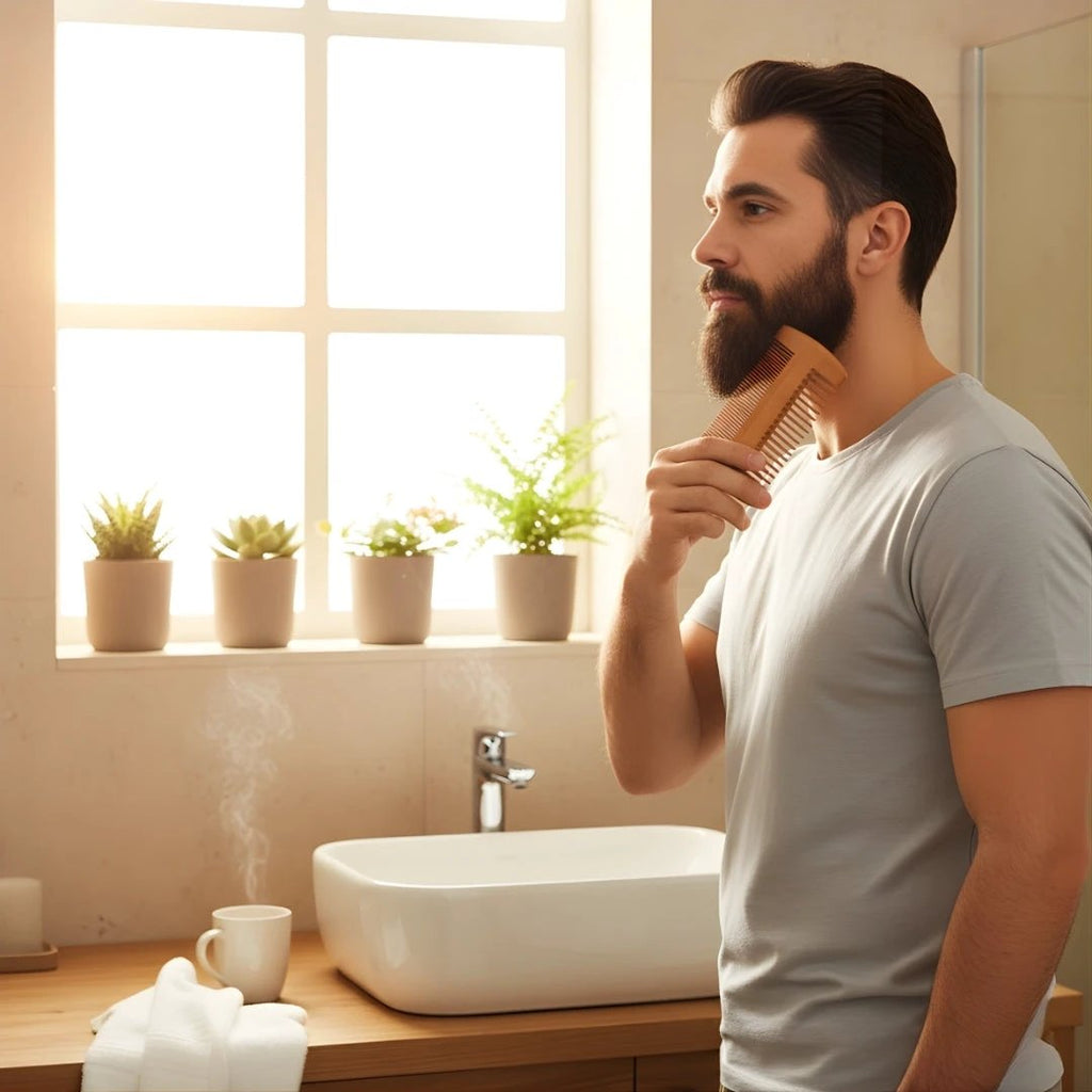 Easy Lather & Frizz Control – Soft Bristles – Skin-Friendly Grooming – Perfect Daily Beard Care for Men Bowlift by Bowlift