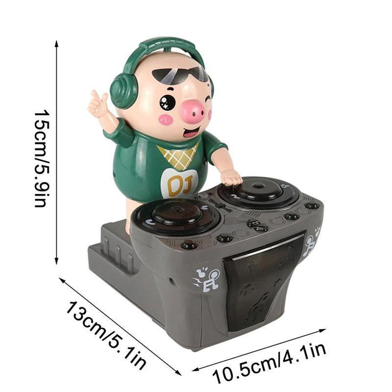 Musical dancing pig toy by Bowlift