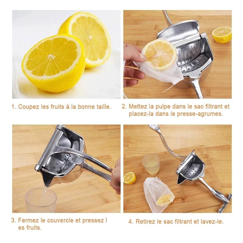 Manual Citrus Press by Bowlift
