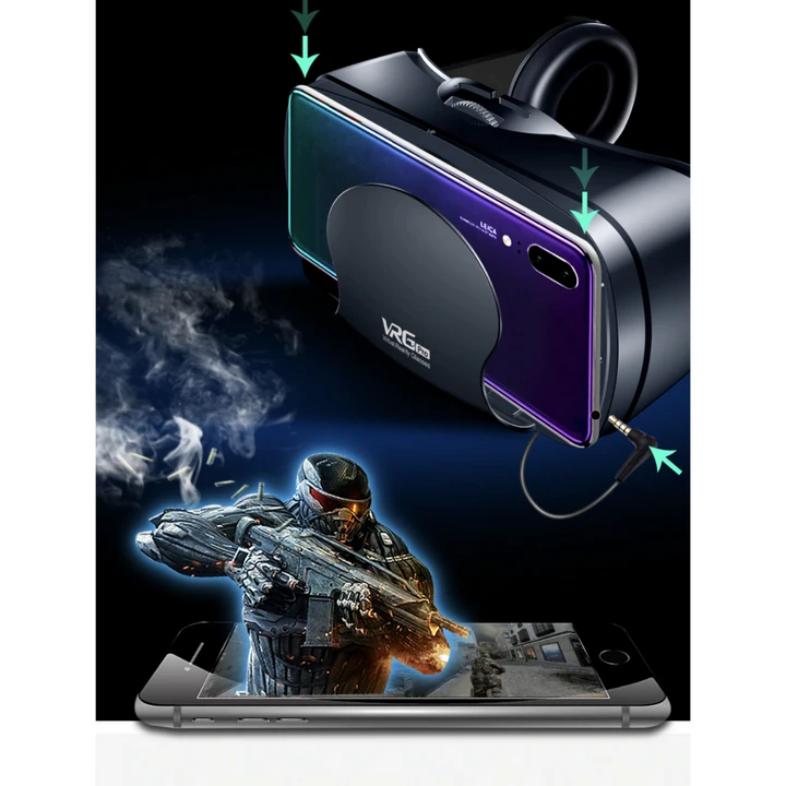 ImmersionX VR Glasses - intelligent VR glasses with integrated headphones Bowlift by Bowlift