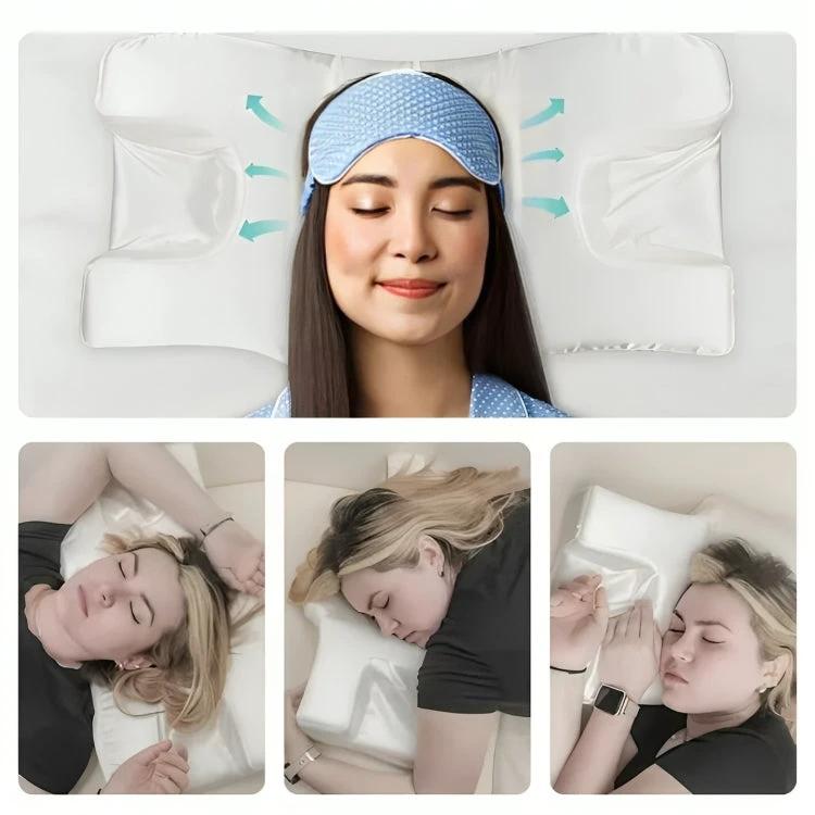 Anti-Wrinkle Support – Breathable Cooling Comfort – Rejuvenated Skin & Pain-Free Sleep Nightly Bowlift by Bowlift