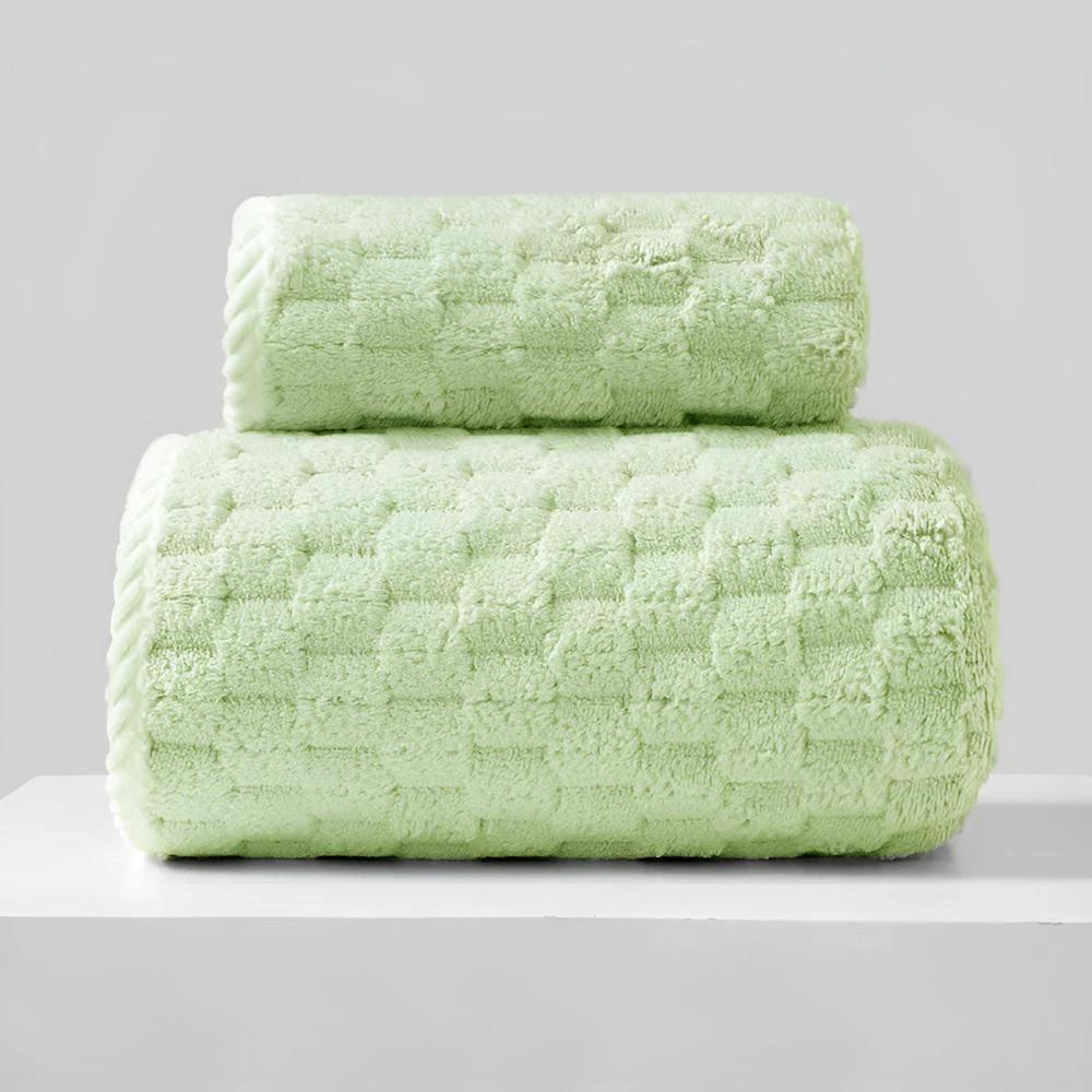 Pure Soft Fleece Towels by Casa & Beyond