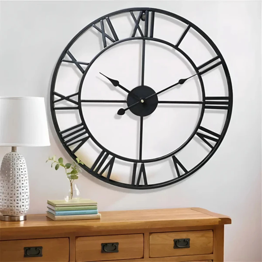 Exclusive Large Wall Clock with a Modern Look Framer by BowLift