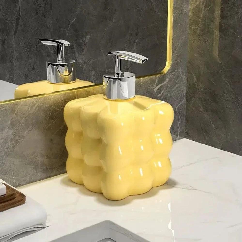 Puff Bubble Ceramic Soap Dispenser by Casa & Beyond