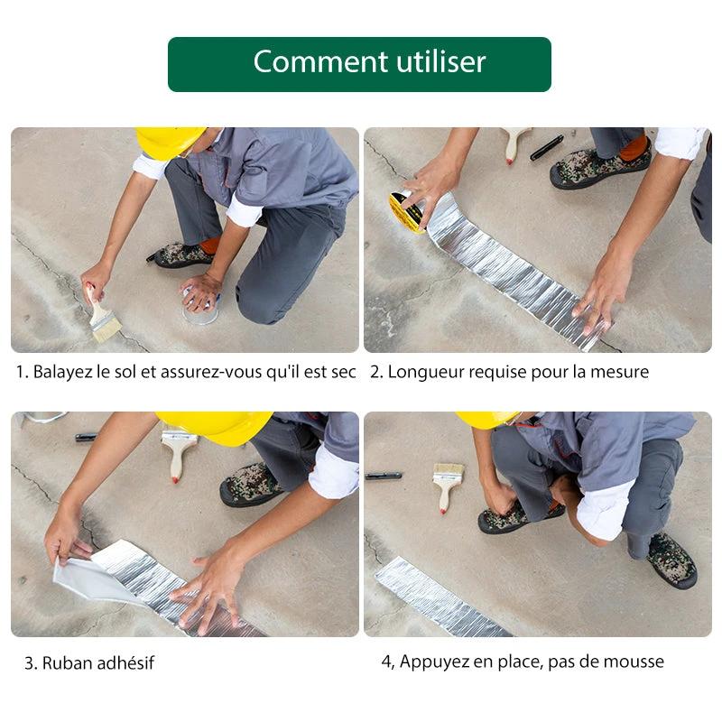 Super waterproof adhesive tape, butyl rubber by Bowlift