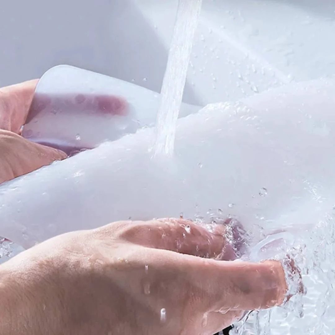 EcoFlow Shower Drain Silicone Cover | Anti Odour Mat - Catches Hair and Debris - Prevents Clogs in the Shower Bowlift by Bowlift