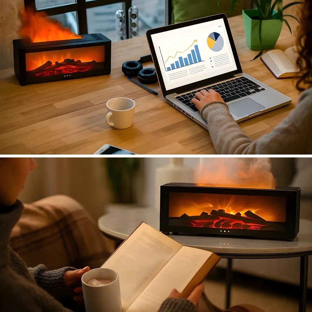 Deep Sleep & Dry-Air Relief – Quiet USB-Powered 150 ml Tank – Bedroom & Living Room Bowlift by Bowlift