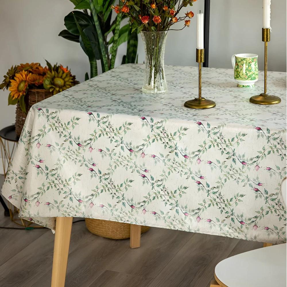 Floral Whisper Table Cloth by Casa & Beyond