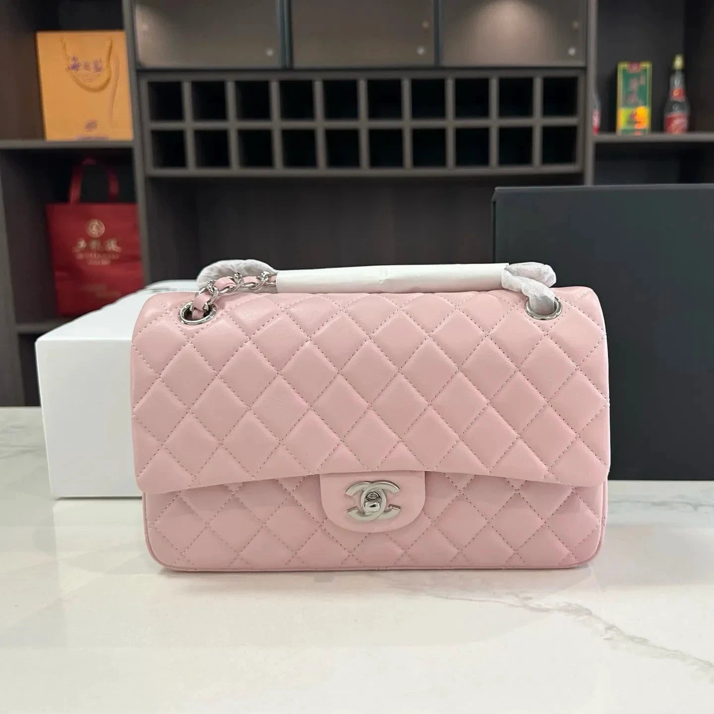 Women’s Luxury Handbag High-Quality Leather Classic Chain Quilted Bag by jimmy_luxuries