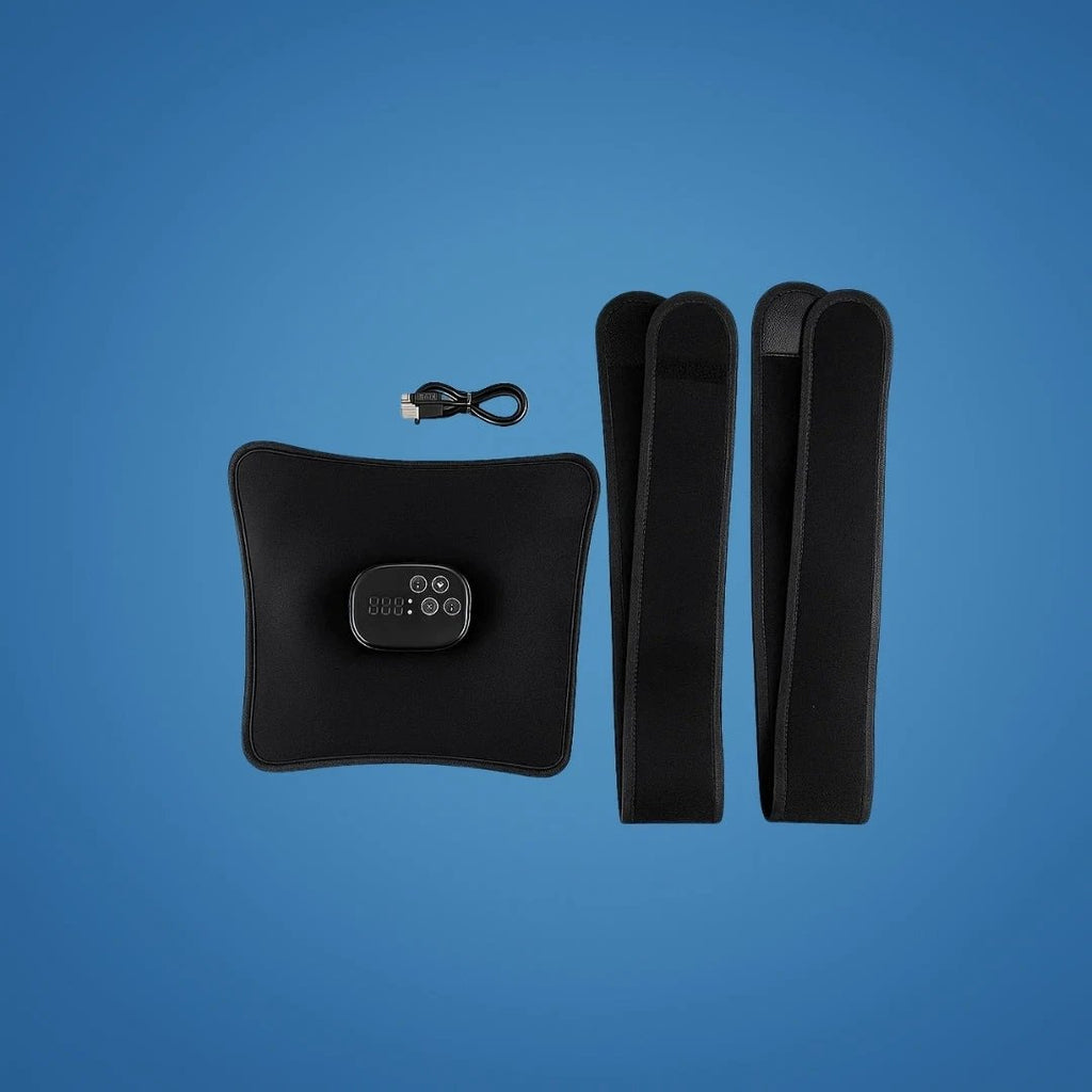 Red Light Therapy & Vibration – Rechargeable Heated Wrap – Eases Back Pain, Stiffness & Muscle Aches Bowlift by Bowlift