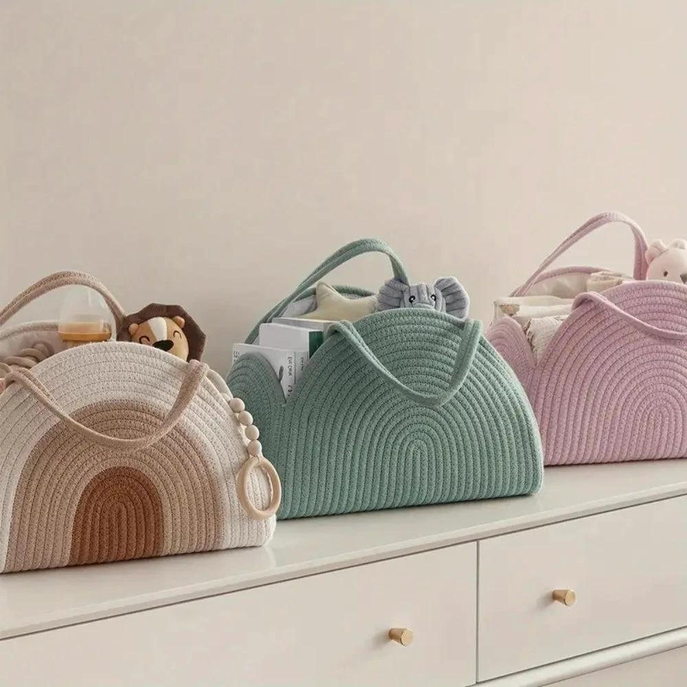 Neutral Tone Baby Storage Organizer by Casa & Beyond
