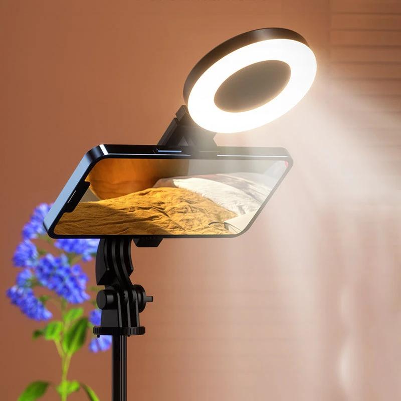 Selfie stick with LED additional light by Bowlift