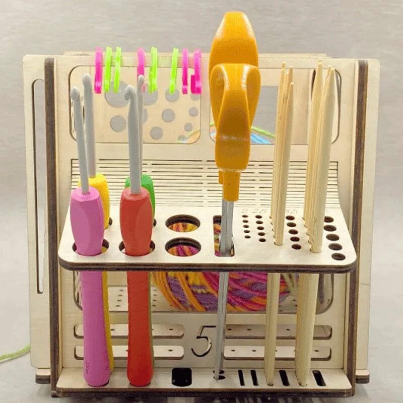 Wood bowl All-in-One – Multifunctional knitting tool by Bowlift