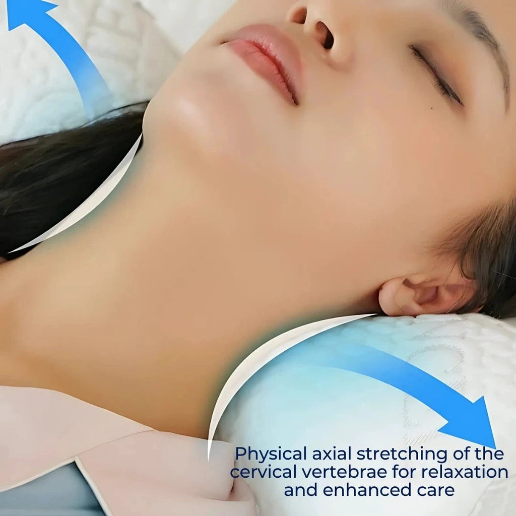 RelaxPosture Memory Foam Neck Roll Pillow – Perfect for Sleep, Travel, and Pain Relief with Ergonomic Support Bowlift by Bowlift