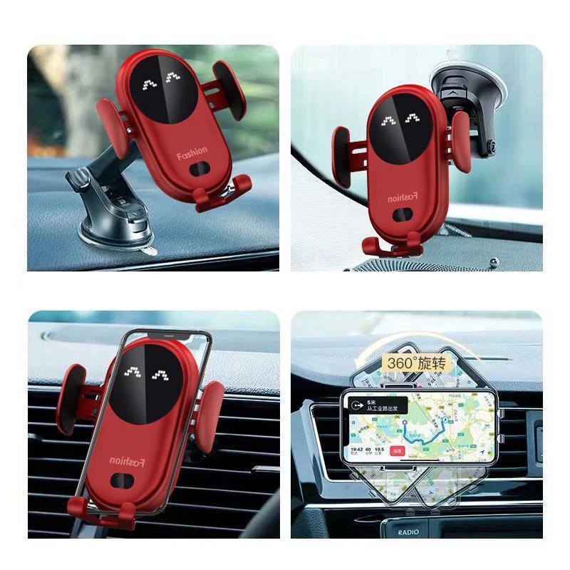 Intelligent wireless car charger by Bowlift