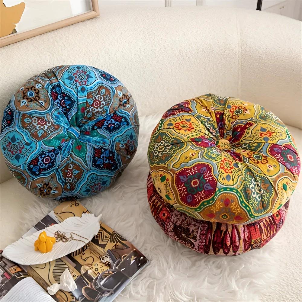 Boho Round Seat Cushion by Casa & Beyond