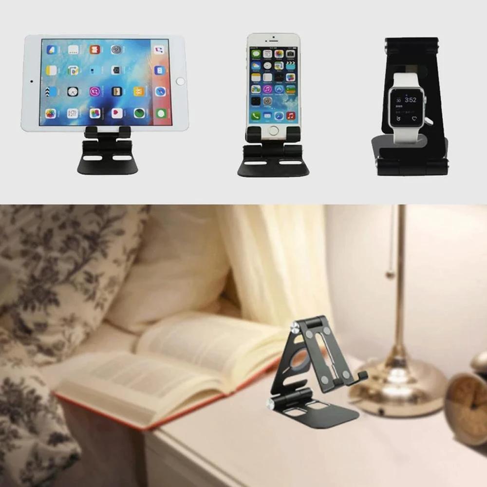 Multipurpose foldable smartphone holder made of aluminum alloy by Bowlift