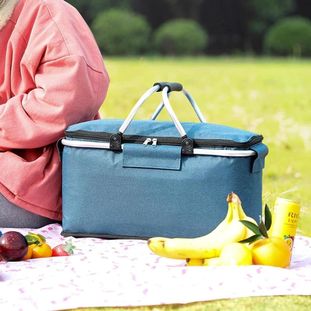 Collapsible Leakproof Picnic Basket by Casa & Beyond