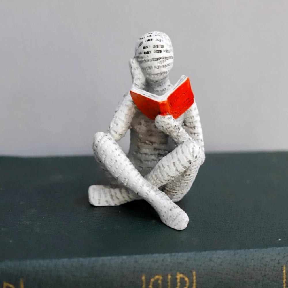 Woman Reading Shelf Decoration by Casa & Beyond