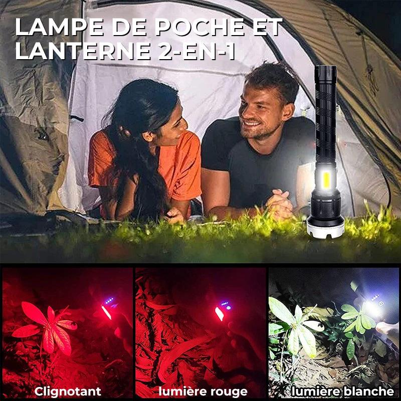 Zoom flashlight with LED by Bowlift