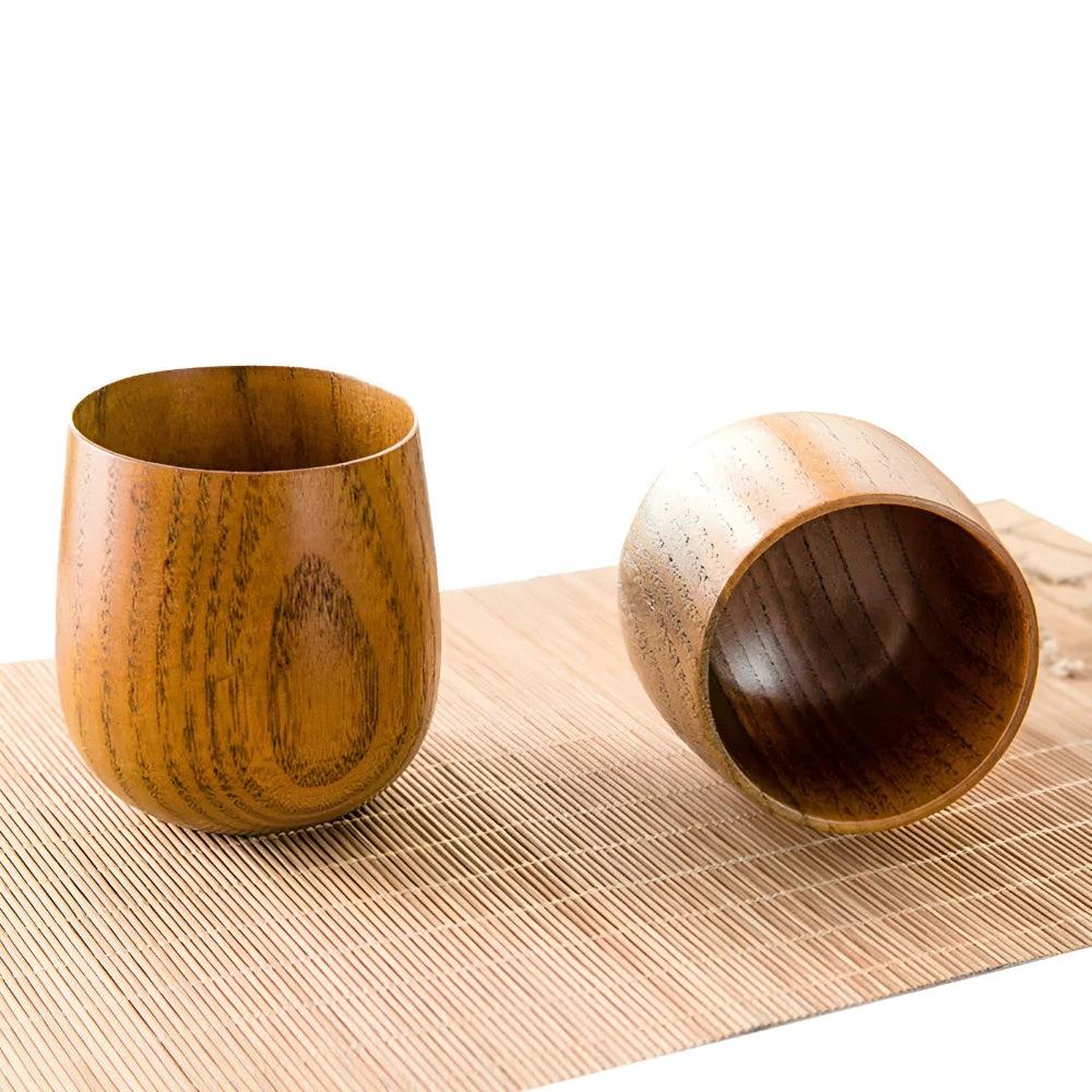 Handcrafted Wooden Tea Cup by Casa & Beyond