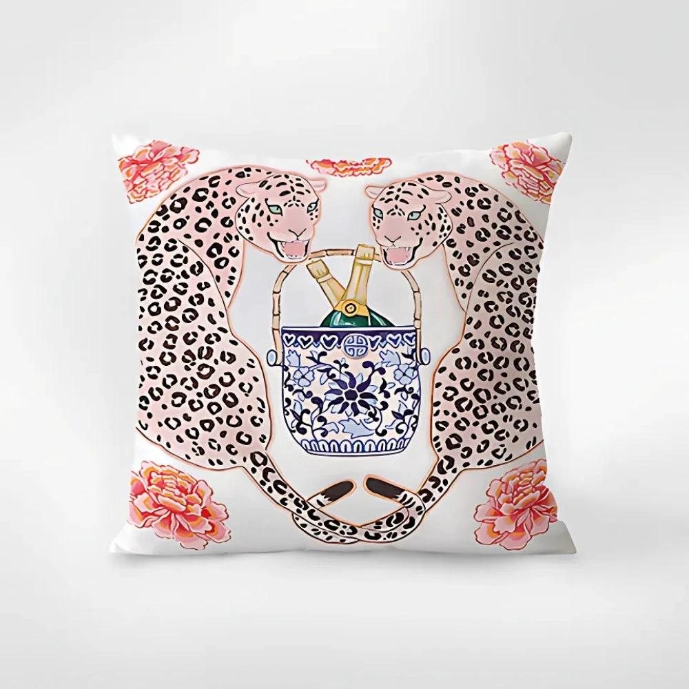 Zebra Tapestry Tassel Cushion Cover by Casa & Beyond