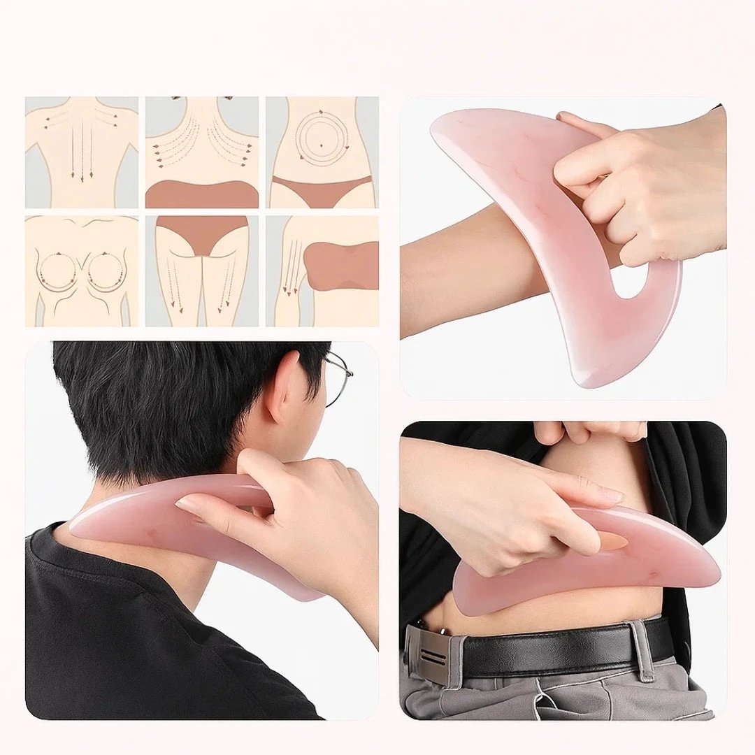 Lymphatic Drainage – Durable Resin Tool – Relieves Muscle Tension & Soreness – Relaxing Full‑Body Use Bowlift by Bowlift