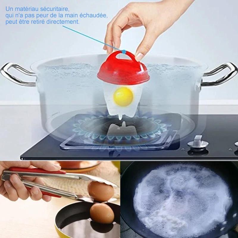 Egg cooker without shell by Bowlift