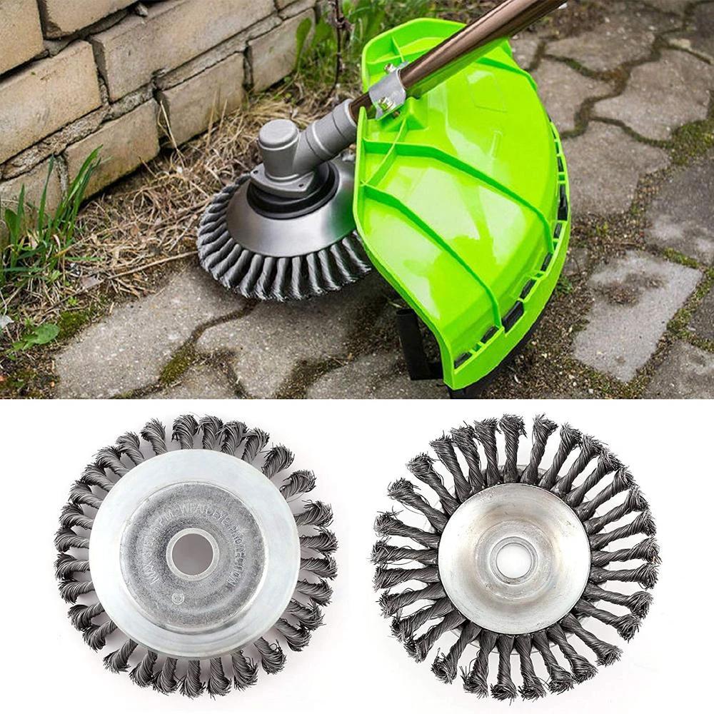 Ciaovie wire brush for round twist wheels by Bowlift