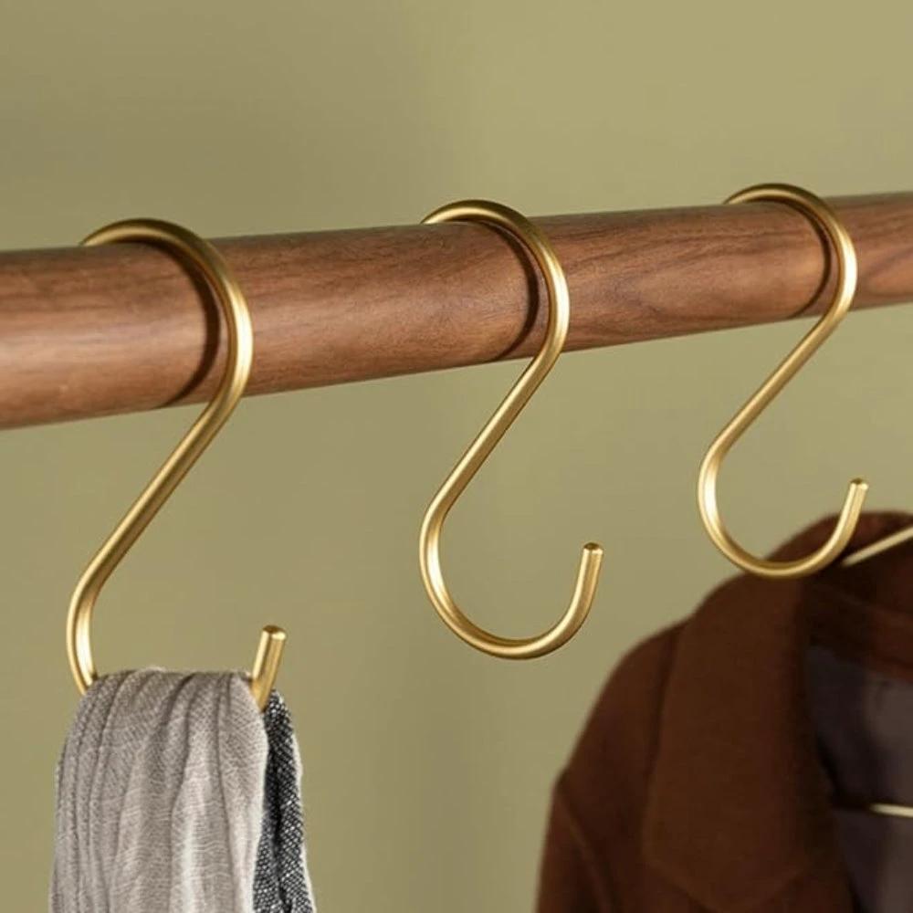 Durable S Hook Clothes Holders | 3pcs by Casa & Beyond