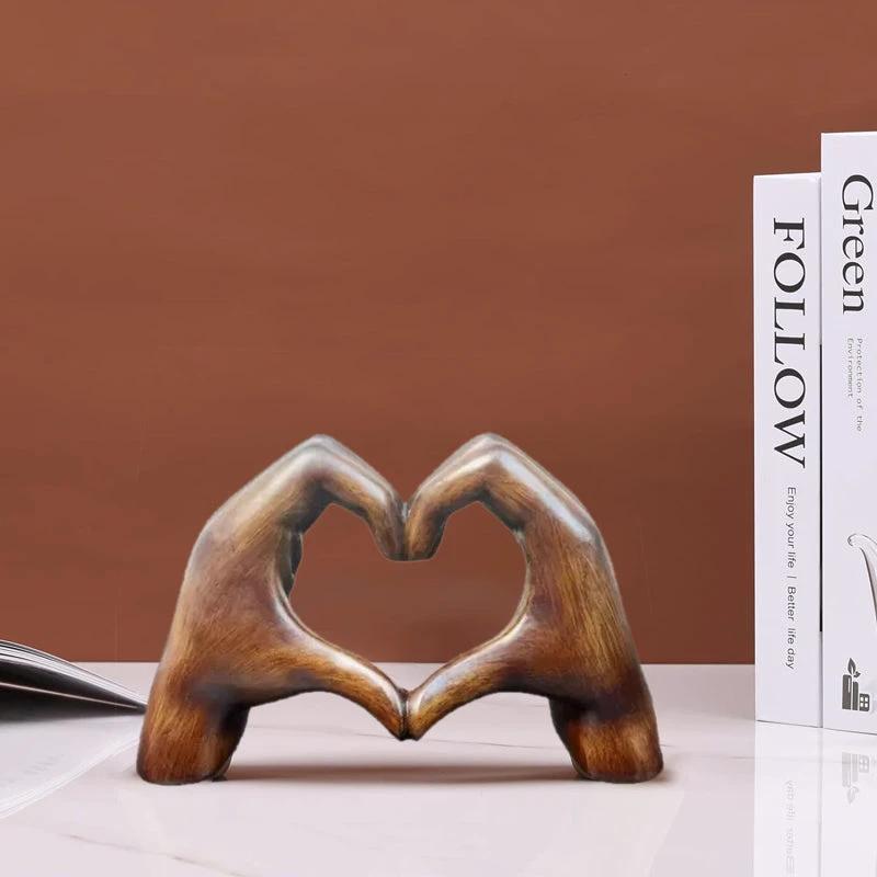 Statue of the Hands of the Heart by Bowlift