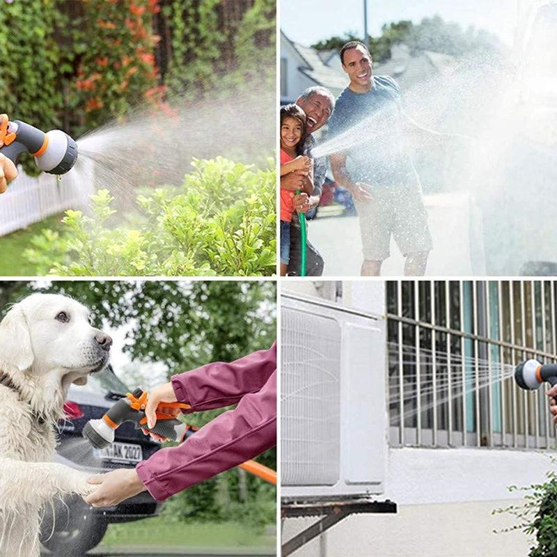 High pressure adjustable garden hose nozzle by Bowlift