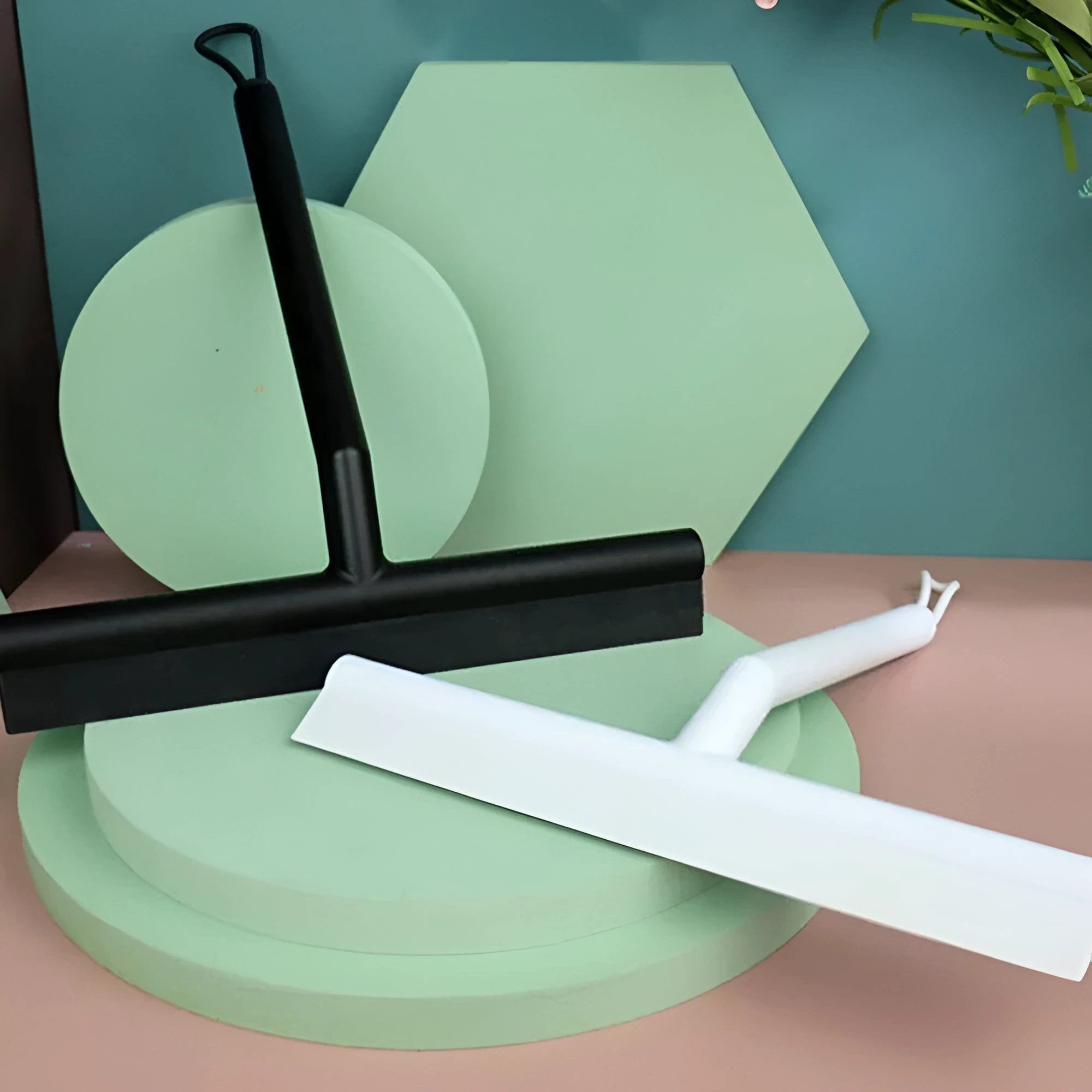 Classic Shower Silicone Squeegee by Casa & Beyond