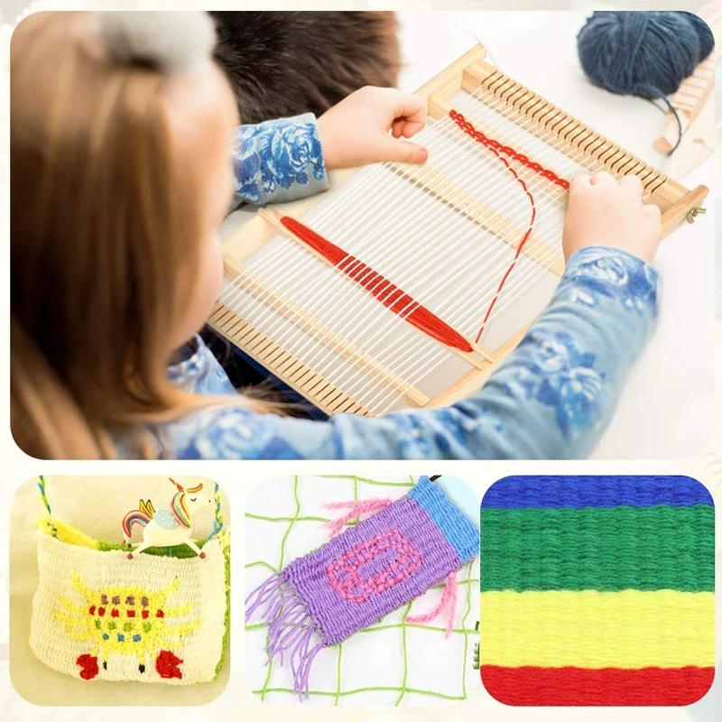 Wood Weaving Kit DIY by Bowlift