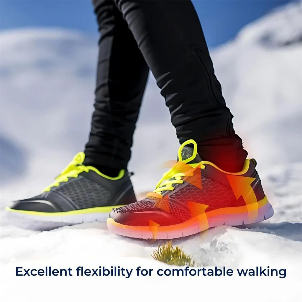 HeatStride Heated Shoe Insoles | Heating Adjustable Shoe Inserts - Temperature Control - Cold Weather - Cold Feet Bowlift by Bowlift