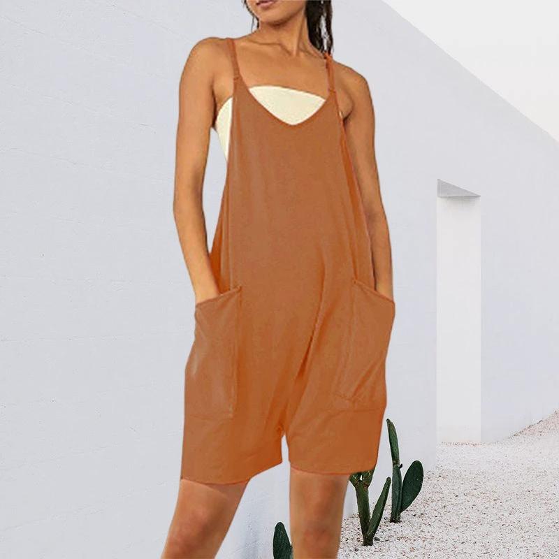 Sleeveless dress with pockets by Bowlift