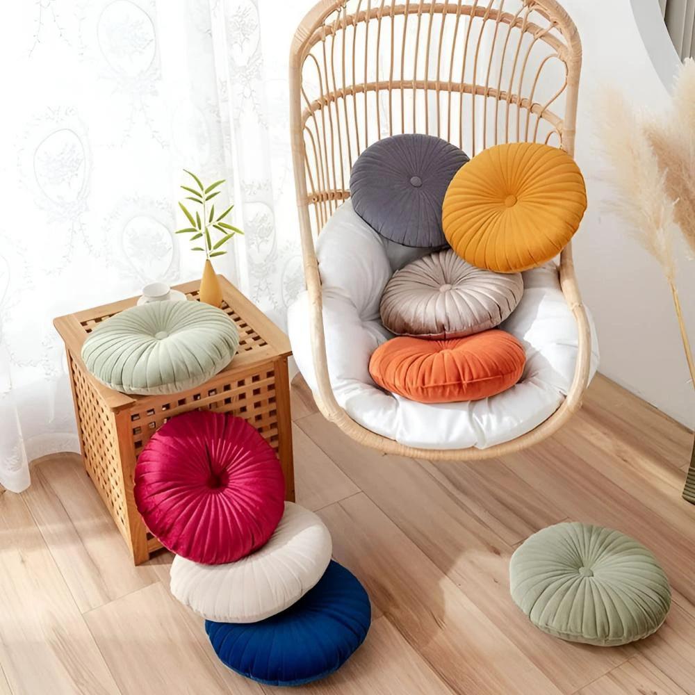 Pumpkin Plush Cushion by Casa & Beyond