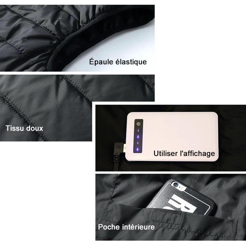 Men's heated vest insulated by Bowlift