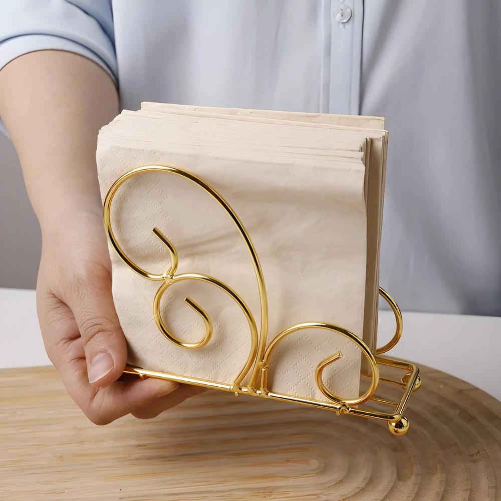Stylish Swirl Napkin Holder by Casa & Beyond