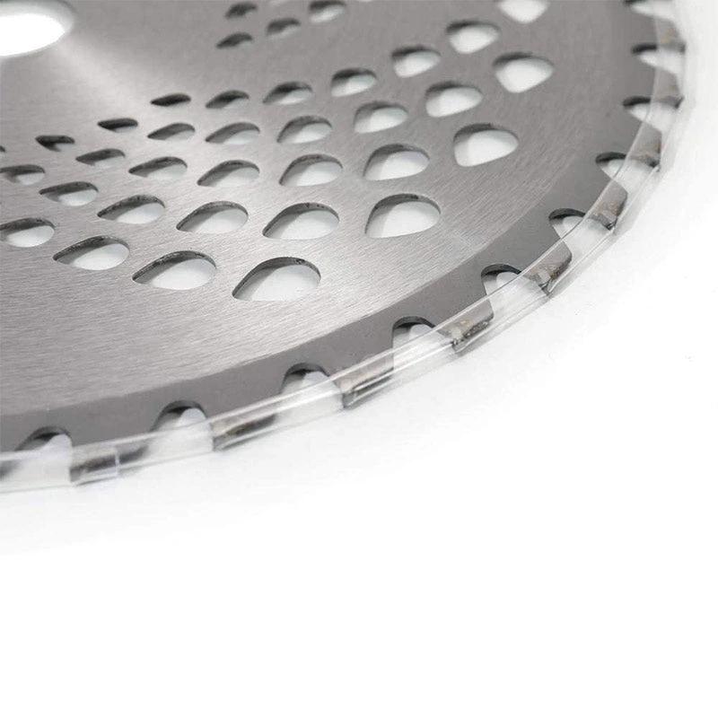 Alloyed saw blade for lawn mower by Bowlift