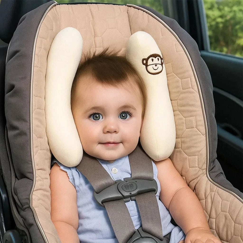 CuddleGuard | Baby Head Protection Pillow – Impact‑Absorbing Banana Cushion – Breathable – Stroller & Toddler Safety Bowlift by Bowlift