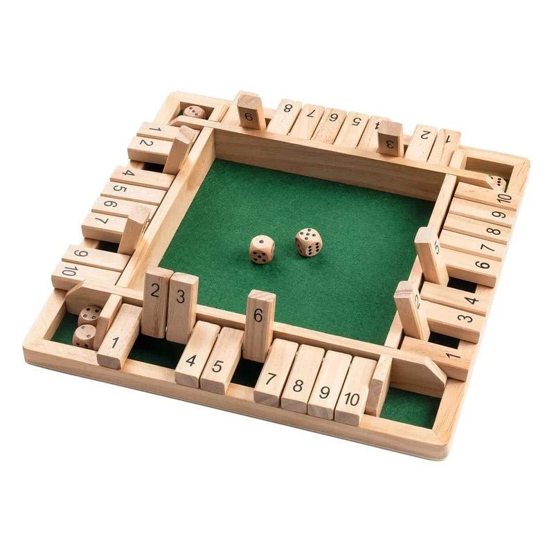Wooden game board with lockable spinning by Bowlift