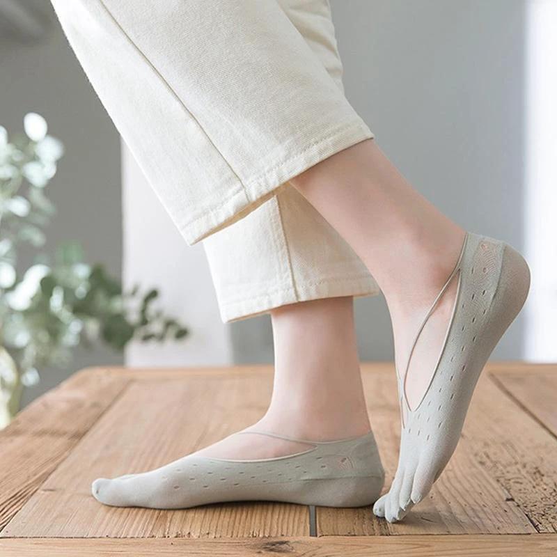 Summer Low Shoe Toe Socks by BowLift