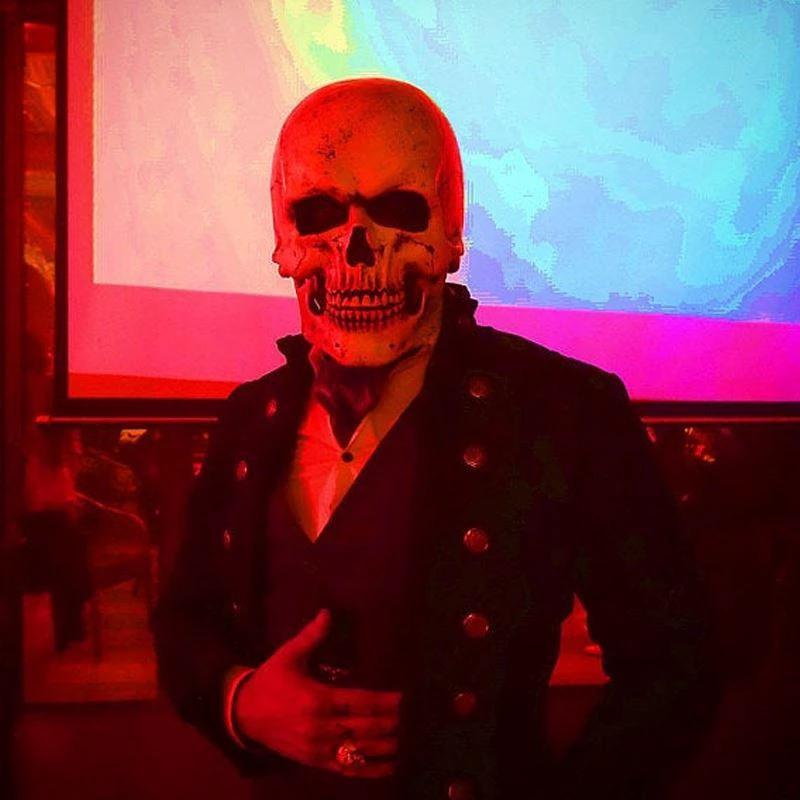 The last biochemical skeleton mask for the launch of Creative Gif 2022 by Bowlift