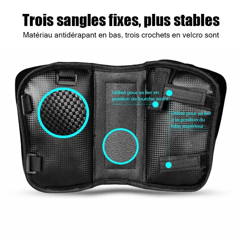 Mountain bike bag with waterproof touchscreen by Bowlift