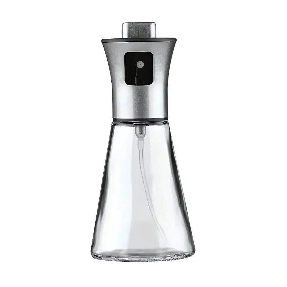 Stainless Crystal Oil Spray Bottle by Casa & Beyond