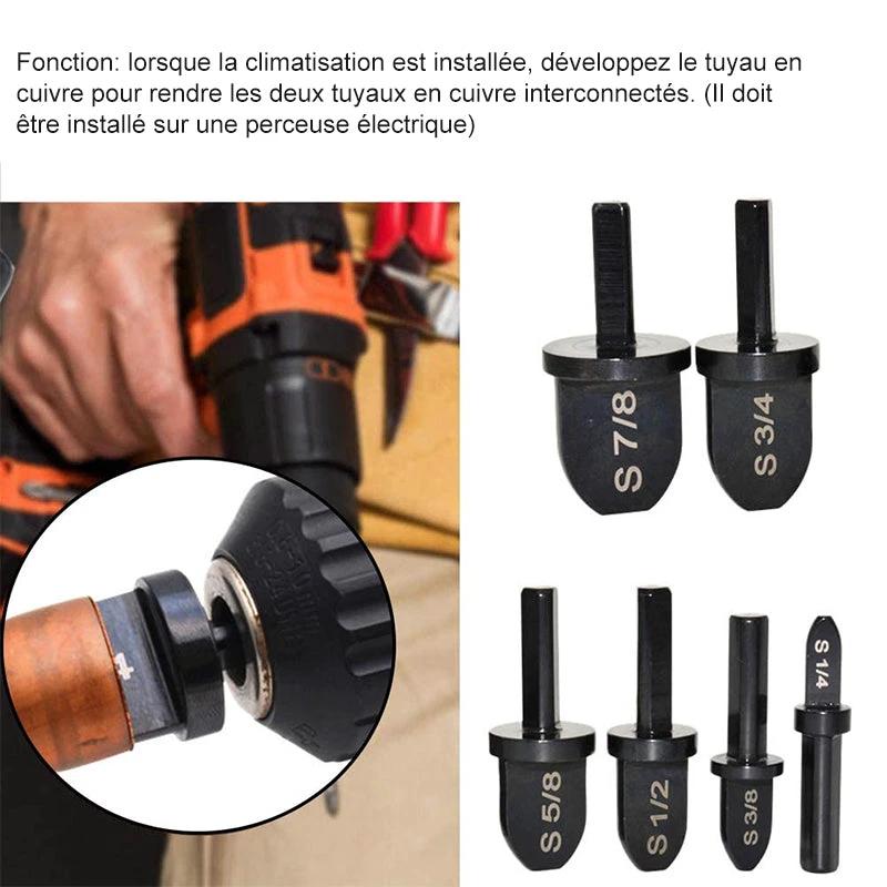 Drill set tool set, 6 pieces by Bowlift