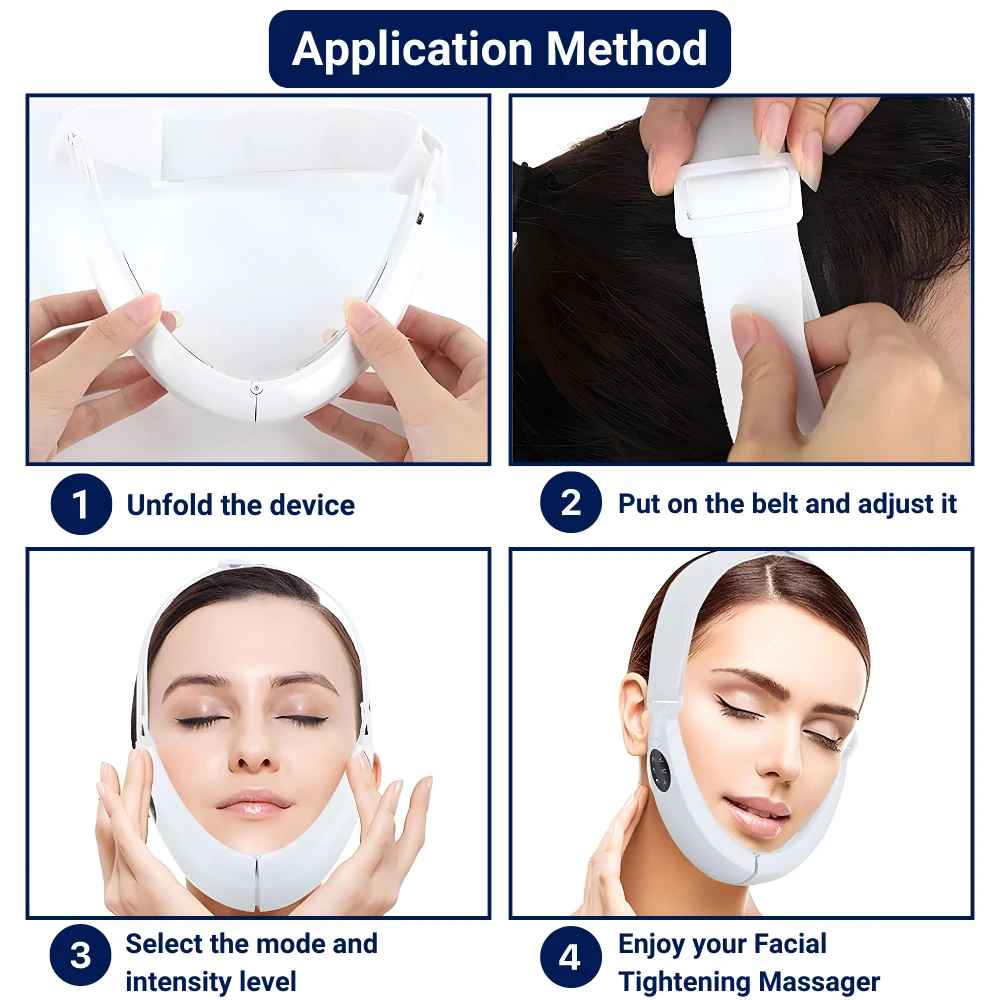 Facial Tightening Massager for Double Chin Reduction Bowlift by Bowlift
