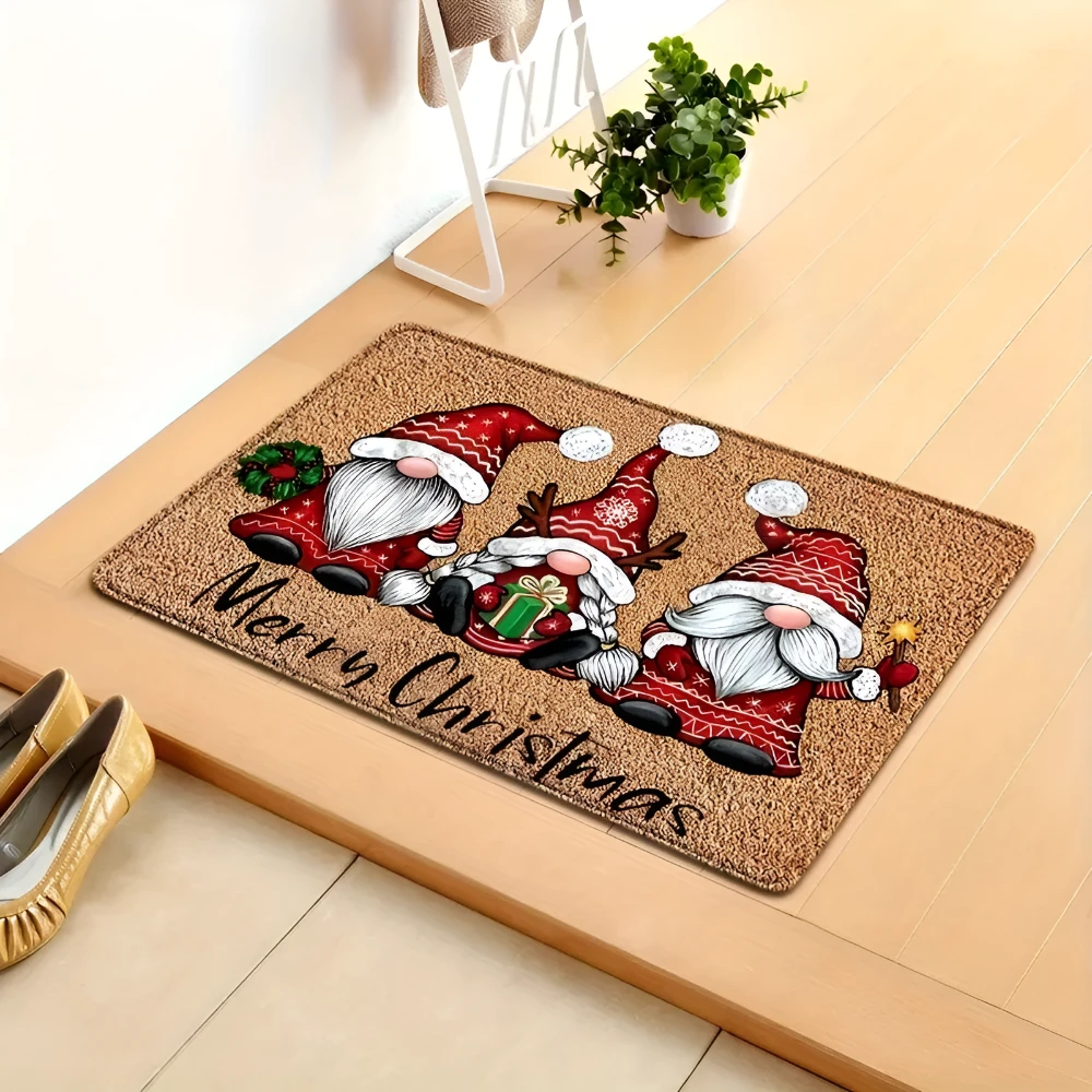 Gnome Wonderland Welcome Mat by Casa & Beyond