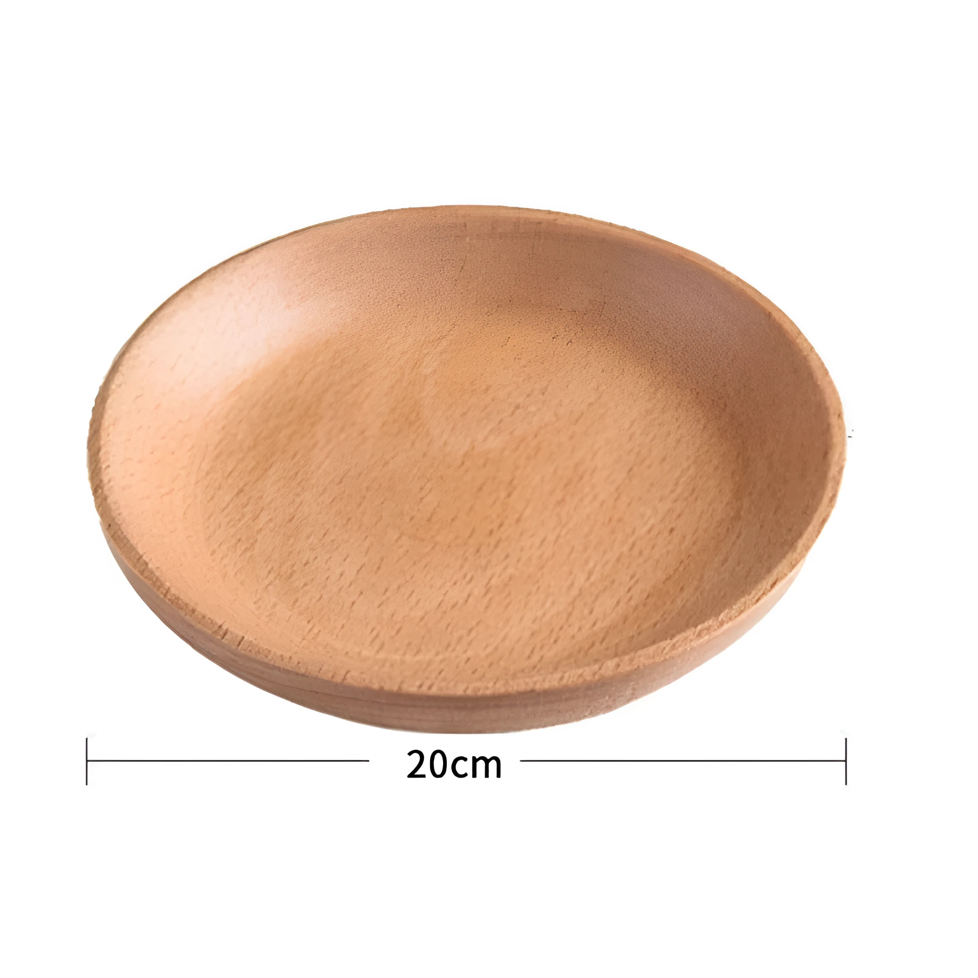 Handcrafted Walnut Wood Plate by Casa & Beyond